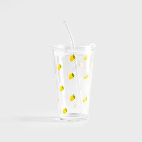 Pohár EMBO SUMMER so slamkou 745904 400 ml