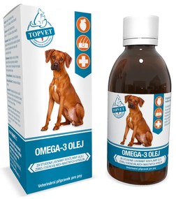 Green idea Omega-3 olej pre psov 200 ml