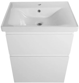 Aqualine Sapho, ALTAIR umývadlová skrinka 57x72,5x45cm, biela