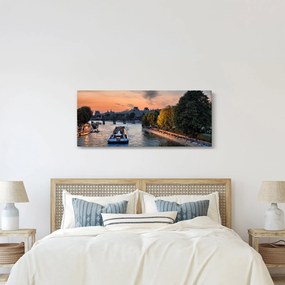 Obraz - loď na vyhliadkovej plavbe (120x50 cm)