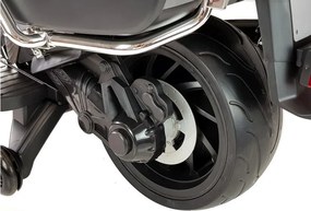LEAN CARS BMW R1200 Policajná batéria Motocykel biela