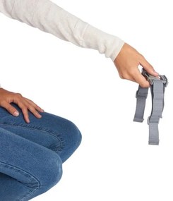 Ingenuity - Podsedák na jedálenskú stoličku 2v1 SMARTCLEAN TODDLER šedá