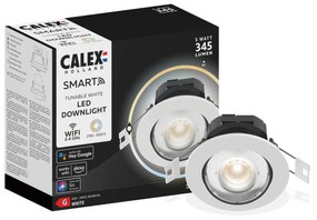 Calex Smart Downlight zapustené svietidlo, biela