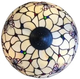 Reversed Tiffany luster kolekcia MOTÝLE Ø48 3*E27