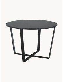 Okrúhly stôl's mramorovým vzhľadom Amble, Ø 110 cm
