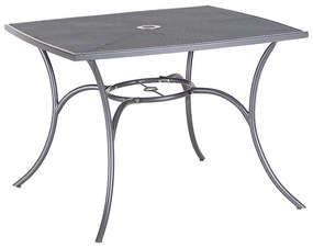 Kovový stôl štvorcový