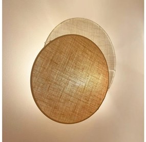 Brilagi - Nástenné svietidlo CIRCLES 1xE27/15W/230V 35x32 cm béžová/krémová