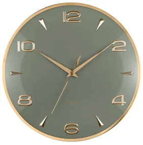 Karlsson 6017GR dizajnové nástenné hodiny sivá, pr. 40 cm