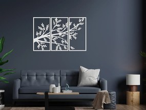drevko 3D obraz na stenu Konáre stromu Rozmer obrazu: 28,5 x 44,5 cm, Farba dekorácie: Čierna