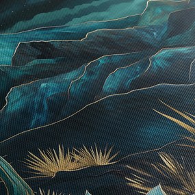 Obraz - Tyrkysová noc (150x105 cm)