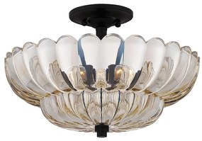 Quoizel QZ-WHITECAP-SF-M - Stropné svietidlo WHITECAP 4xE14/40W/230V pr. 39,5 cm