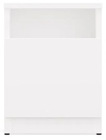 Noční stolek Galax 1D 30 cm bílý