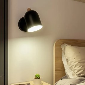 Brilagi - Nástenné bodové svietidlo GALLION 1xE27/15W/230V čierne