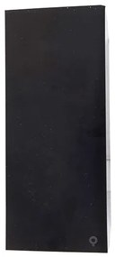 Moderné nástenné svietidlo čierny plast - Baleno II