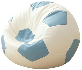 Sedaci vak Futbalos (tyrkysová + biela). Akcia -14%. Vlastná spoľahlivá doprava až k Vám domov. 1127400