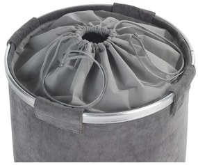 Sivý kôš na bielizeň Wenko Cordoba, 68 l