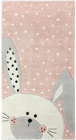 Koberce Breno Kusový koberec AMIGO 324/pink, ružová, viacfarebná,80 x 150 cm