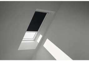 VELUX Zatemňovacia roleta na strešné okno so solárnym ovládaním DSL FK08 3009SWL čierna