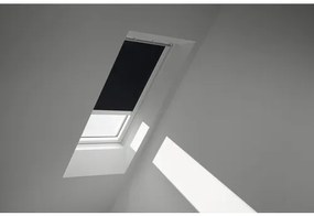 VELUX Zatemňovacia roleta na strešné okno so solárnym ovládaním DSL MK06 3009SWL čierna