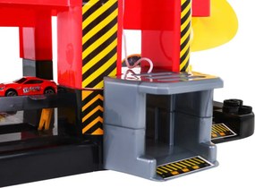 Ramiz 5-úrovňové detské parkovisko 3+ Pohyblivý výťah + 10 autíčok + svetlá