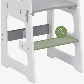 Učiaca veža 3v1 Mooby 35 sivá