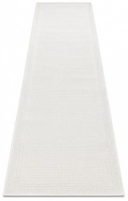Kusový koberec Duhra biely atyp 80x300cm