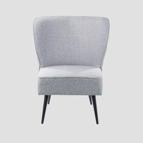 Kreslo ABRAZO sivé 737947