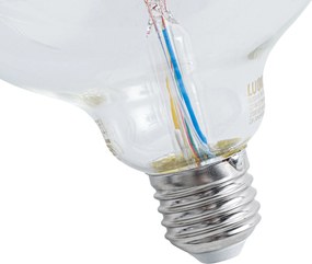 Sada 5 ks Inteligentné stmievateľné LED žiarovky E27 G125 RGBW 4W 250lm 2700K