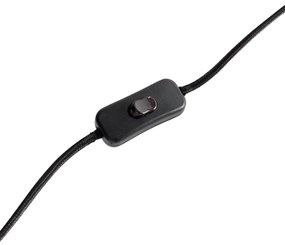 Orientálna stolová lampa béžová s korálkami - Moti