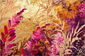 Obraz - Abstraktná maľba kvetov II. (90x60 cm)