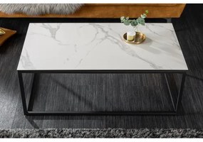 Heureka.sk | Bývanie a doplnky | Nábytok | Stoly a stolíky | Konferenčné stolíky | Konferenčný stôl 41089 100x60cm Marble Look White Ceramik - Komfort-nábytok