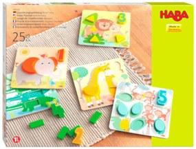 Vkladacie puzzle - divoké zvieratá