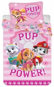 DETSKÉ BAVLNENÉ OBLIEČKY PAW PATROL 160X200 CM, 1KS 70X80 CM VZOROVANÉ