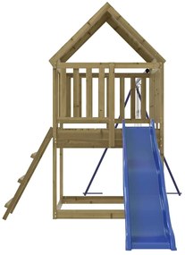 Vonkajšia súprava na hranie impregnovaná borovica