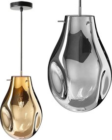 Toolight Rea, Závesné stropné svietidlo APP328-1CP oranžové, OSW-00670