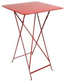 Fermob Skladací vysoký stolík BISTRO 71x71 cm - Poppy