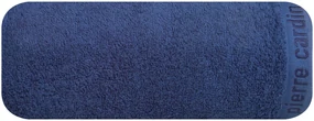 BAVLNENÝ UTERÁK PIERRE CARDIN EVI SADA 3KS 70X140 CM TMAVOMODRÁ
