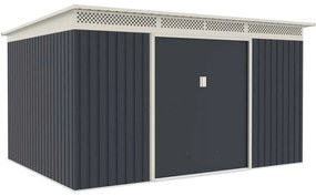 Záhradný domček G21 GRAH 915 - 340 x 269 cm, antracitový