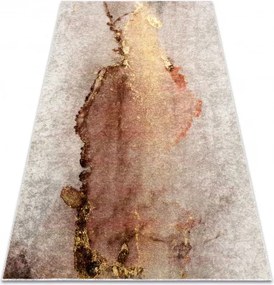 Dywany Łuszczów, Kusový koberec Miro 512101.801 beige/gold, 80x150, béžová, chodba / predsieň