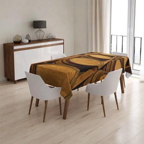 Sablio Obrus Drevené sudy - 90x90 cm