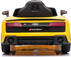 LEAN CARS Elektrické autíčko Audi R8 Lift A300 žlté
