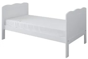 Detská postieľka ISABEL 3v1, 140x70 cm, biela