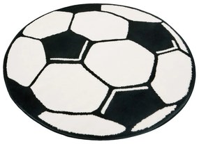 Detský koberček Hanse Home Football, ⌀ 100 cm