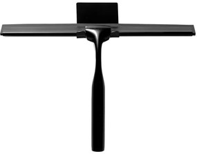 Rea príslušenstvo, Stierka do sprchového kútu s držiakom YZ-G04, čierna, REA-70001