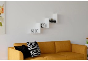 Nástenná polica MIST 60x90 cm biela