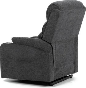 Elektrické polohovacie kreslo TV-S8348 GREY2 Farba: Sivá