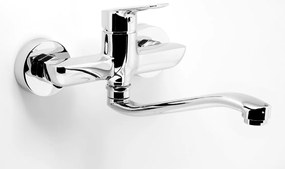 Novaservis Metalia 54, drezová umývadlová batéria 150 mm, chrómová, 54070-0
