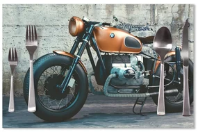 Sablio Prestieranie Motorka: 40x30cm