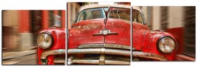 Obraz na plátne - Klasické americké auto - panoráma 5123D (90x30 cm)