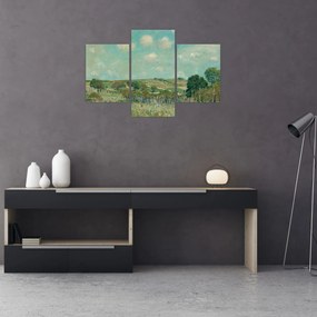 Obraz - Alfred Sisley,  Meadow, reprodukcia (90x60 cm)